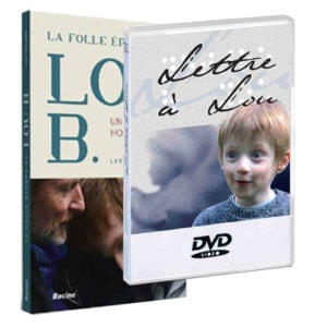 Pack livre « La folle épopée de Lou B., un artiste hors normes » + DVD « Lettre à lou »